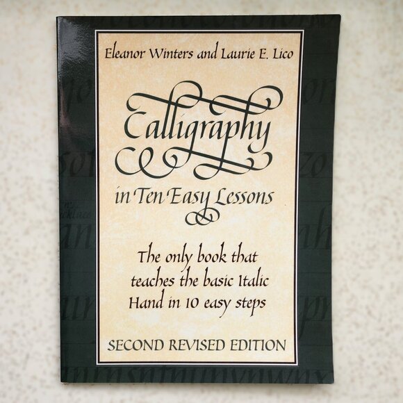 Calligraphy in 10 Easy Lessons Book - Picture 1 of 5